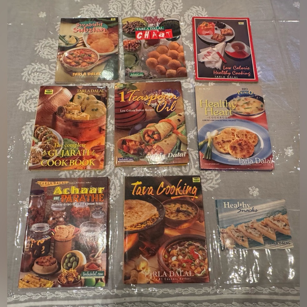 INDIAN HEALTHY VEGETARIAN NINE COOKBOOKS